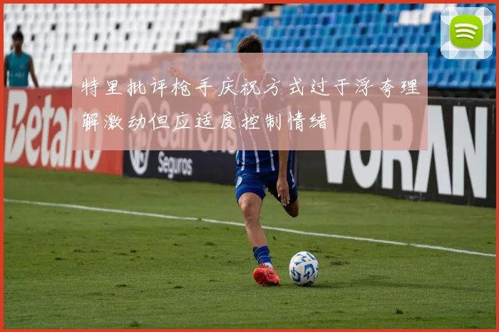 特里批评枪手庆祝方式过于浮夸理解激动但应适度控制情绪
